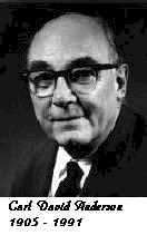 Carl
 David Anderson - Physics Nobel Prize 1932